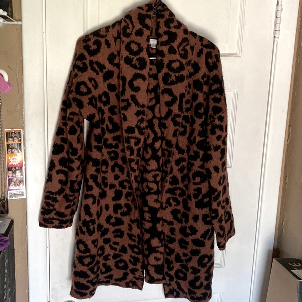Cheetah print Cardigan